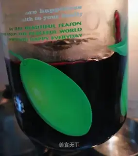 Homemade blueberry sauce