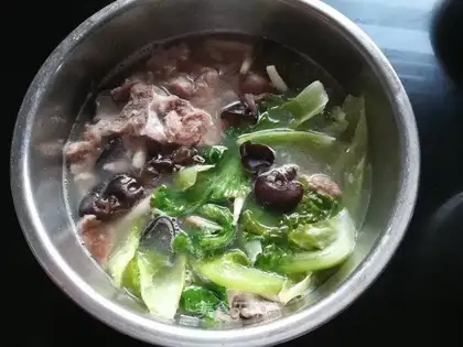 Mocking mushroom soup