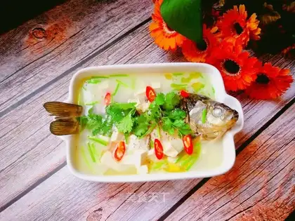 Tofu soup