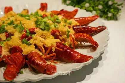 Garlic lobster
