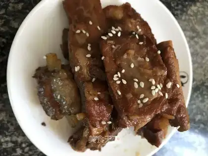 Red burn ribs
