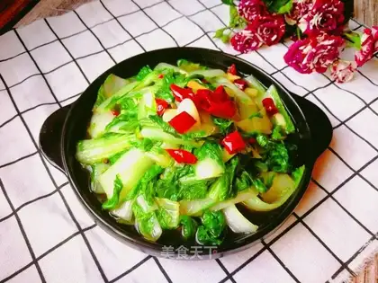 Scrambled cabbage
