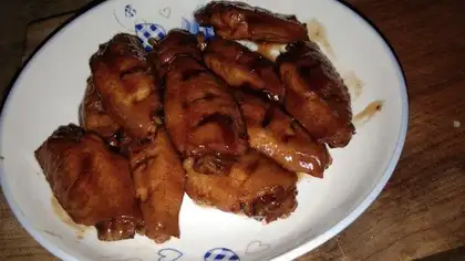 Coke chicken wings