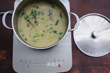 The rice porridge