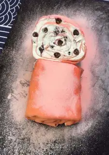 Strawberry bean towel roll