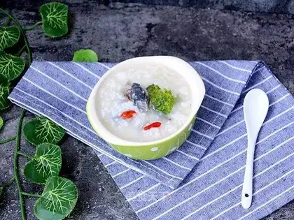 Porridge of broccoli