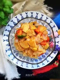 Homemade potato chips