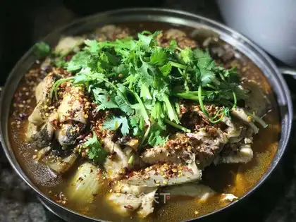 Boiled meat