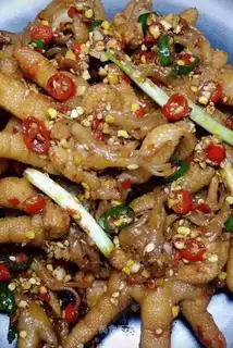 Spicy chicken claws