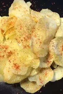 Homemade potato chips