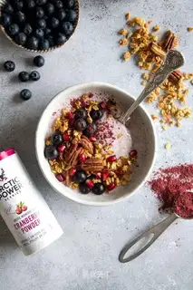 Blueberry yogurt