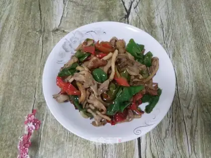 Paprika fried mushrooms