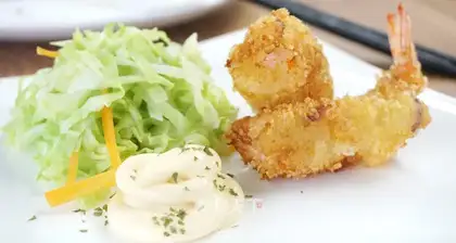 French fried shrimp