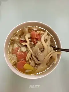 Frozen pork soup