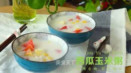 Watermelon porridge