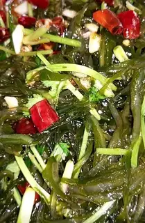 Sour sweet seaweed