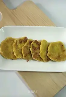 Pumpkin cheese chicken pancakes