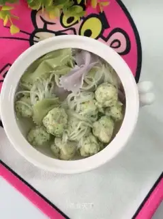 Shrimp ball noodle