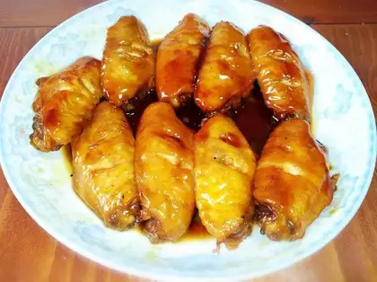 Coke chicken wings