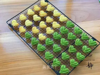 Heart-shaped cookies