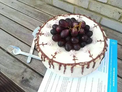 Springflower birthday cake