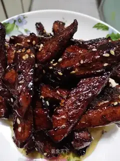 Baby beef jerky