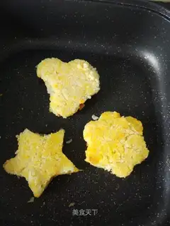 The rice omelet