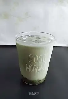 Scratch tea and soy milk