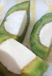 Sweet melon jelly