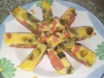 Double chicken cake