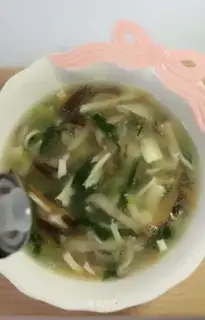 Vegetable tofu soup