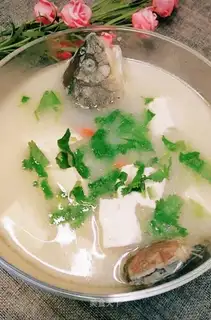 Tofu soup
