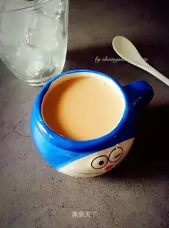 Caramel milk tea