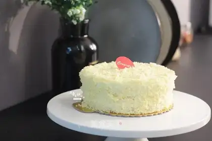 Double cheesecake