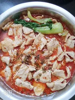 Boiled meat