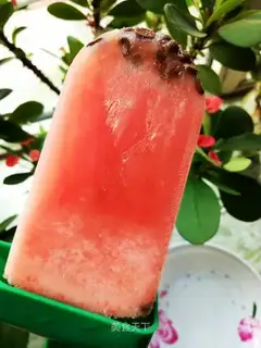 Watermelon ice cream