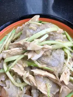 Pink chicken