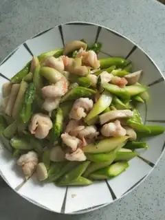Porridge mushroom shrimp