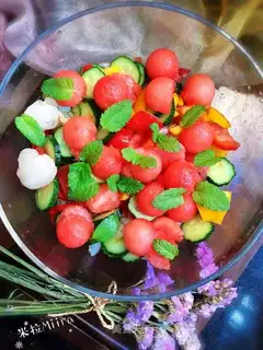 Watermelon fruit and vegetables