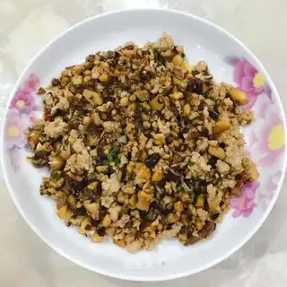 Fried mushroom meat