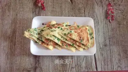 Onion eggcake