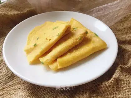 Onion omelet