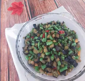 Soybeans and cheese