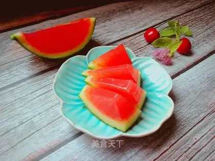 Watermelon jelly