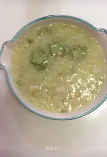 Autumn shrimp congee