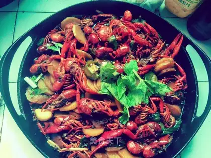 Spicy lobster