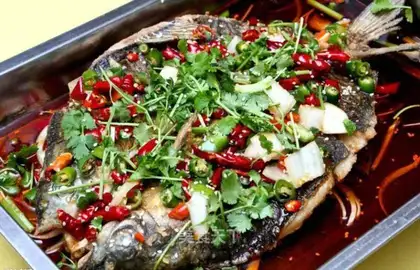 Baked fish