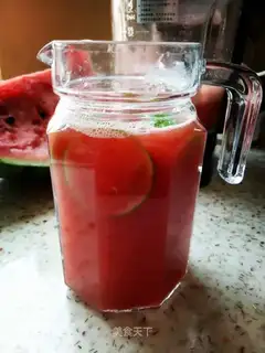 Lemon melon juice
