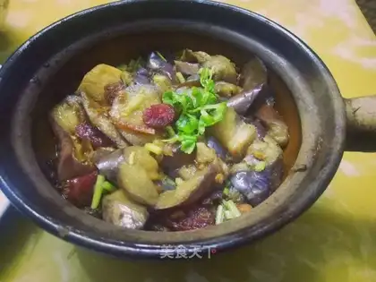 Weenie eggplant