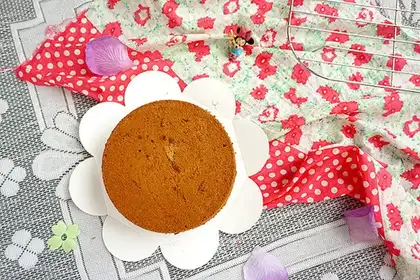 Big rose twilight cake